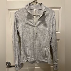 lululemon Define Jacket Size 8 Light Grey